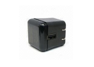 Siyah Hafif Evrensel USB Güç Adaptörü 5V 10mA - 2.100mA